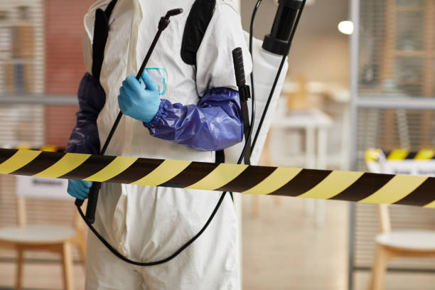 Professional Hoarding Cleanup technician working in Voorhees, NJ